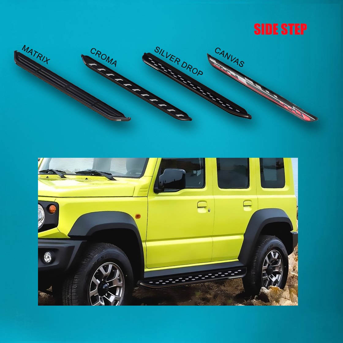 3 (1) Maruti Suzuki Jimny Side Step - Image 1