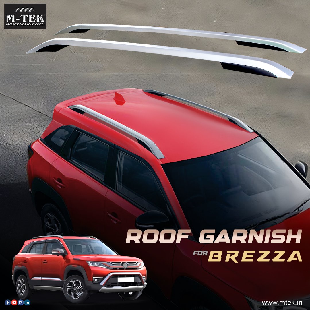 Brezza roof Maruti Suzuki Brezza Roof Garnish - Image 1