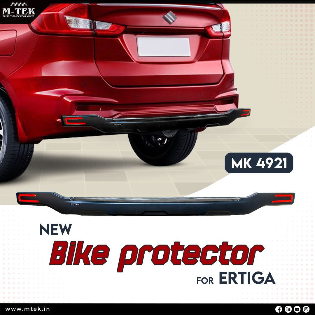 Ertiga-Bike-protector Maruti Suzuki Ertiga 2018 XL6 Rear Protector - Image 1