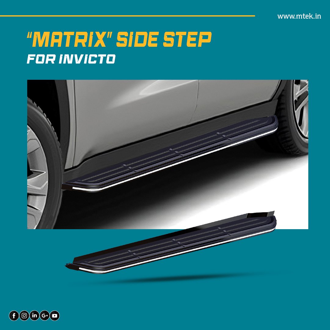 matrix side step Maruti Suzuki Invicto Side Step - Image 1
